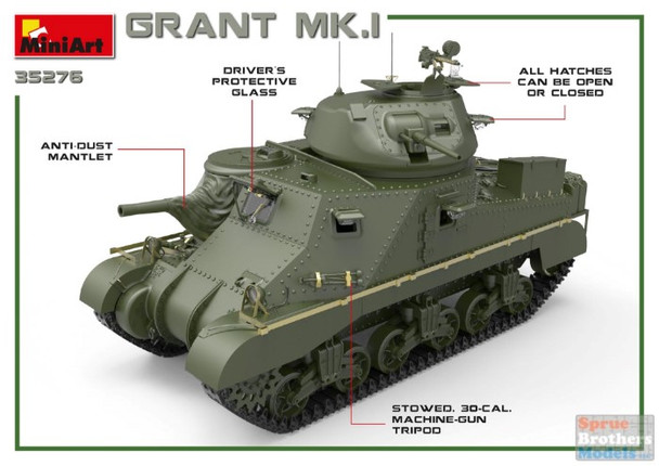 MIA35276 1:35 Miniart Grant Mk.I