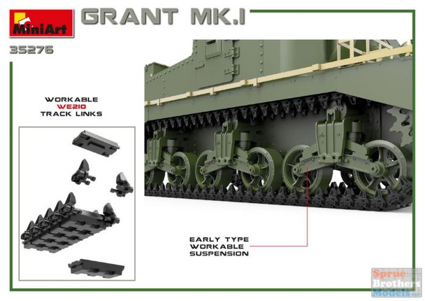 MIA35276 1:35 Miniart Grant Mk.I