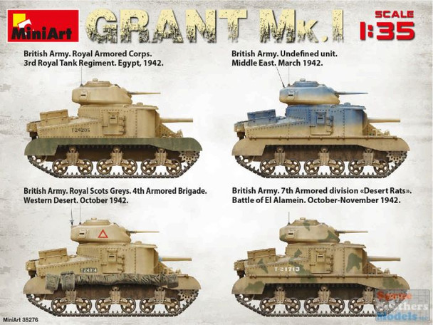 MIA35276 1:35 Miniart Grant Mk.I