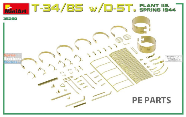 MIA35290 1:35 Miniart T-34/85 with D-5T Plant 112 Spring 1944 [Interior kit]