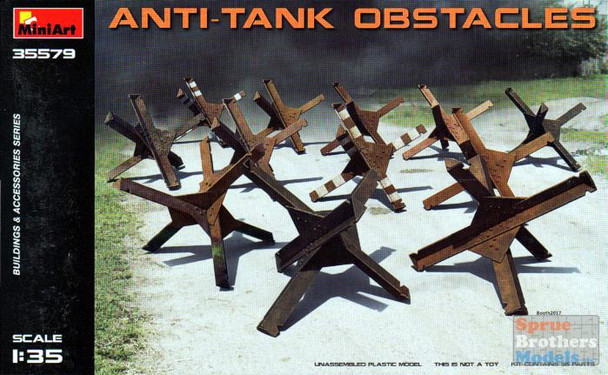MIA35579 1:35 MiniArt Anti-Tank Obstacles