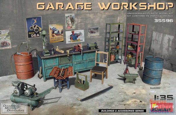 MIA35596 1:35 MiniArt Garage Workshop