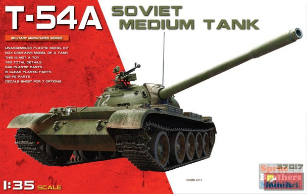 MIA37017 1:35 MiniArt T-54A Soviet Medium Tank