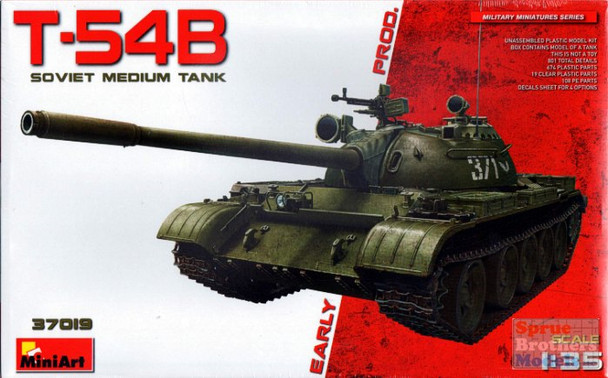 MIA37019 1:35 Miniart T-54B Soviet Medium Tank Early