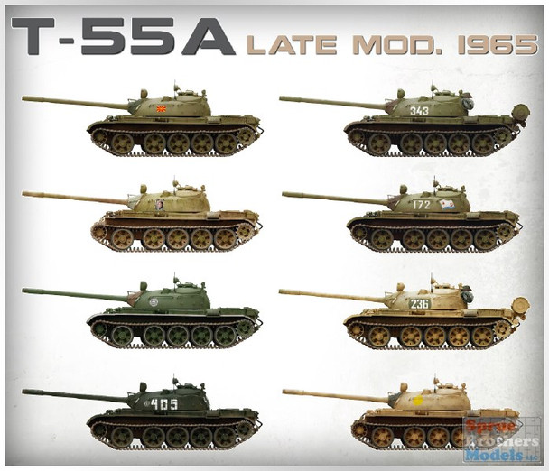 MIA37022 1:35 Miniart T-55A Late Mod. 1965