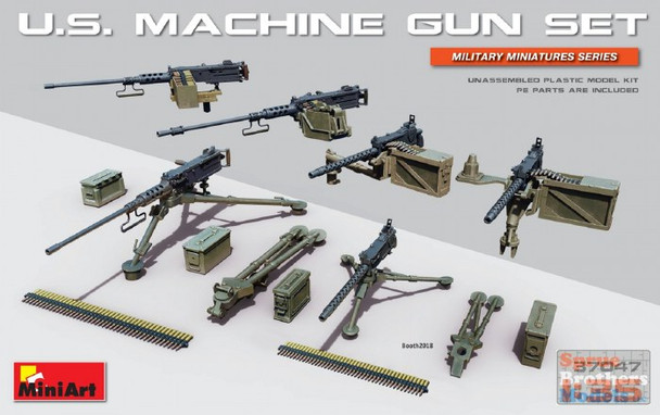 MIA37047 1:35 MiniArt US Machine Gun Set