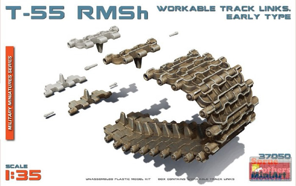 MIA37050 1:35 Miniart T-55 RMSh Workable Track Links Early Type