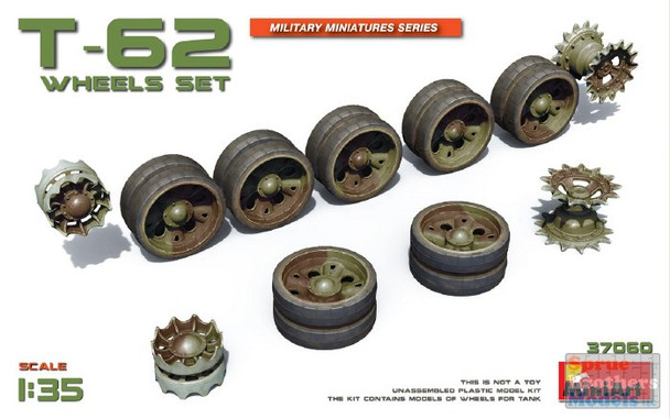 MIA37060 1:35 MiniArt T-62 Wheels Set