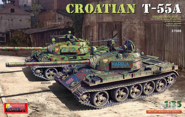 MIA37088 1:35 Miniart Croatian T-55A