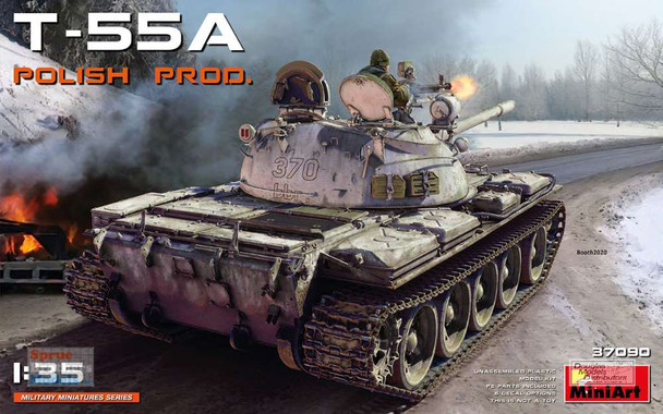 MIA37090 1:35 Miniart T-55A Polish Production