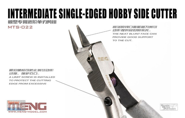 MNGMTS022 Meng Intermediate Single-Edged Hobby Side Cutter