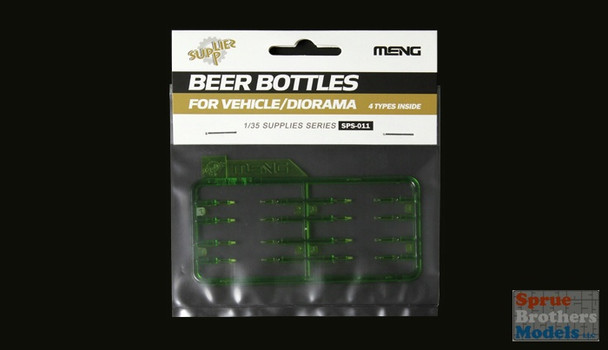 MNGSPS011 1:35 Meng Beer Bottles (16 pcs)