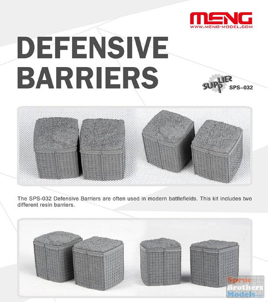 MNGSPS032 1:35 Meng Defensive Barriers