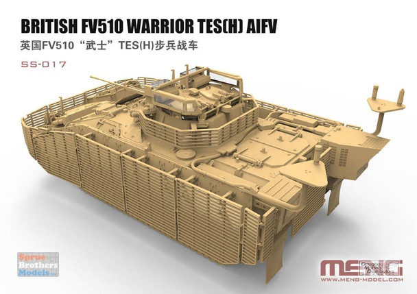 MNGSS017 1:35 Meng British FV510 Warrior TES(H) AIFV