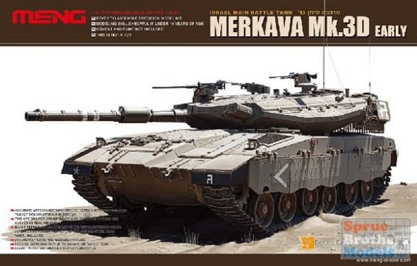 MNGTS001 1:35 Meng Merkava Mk 3D Early Israeli Main Battle Tank