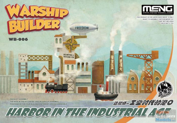 MNGWB006 Meng Warship Builder - Harbor in the Industrial Age