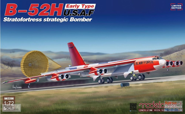 MOC72208 1:72 Modelcollect USAF B-52H Stratofortress Strategic Bomber Early