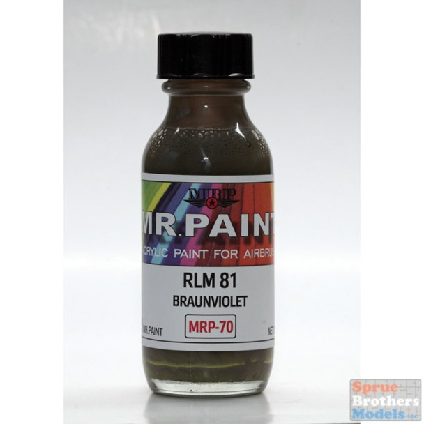 MRP070 MRP/Mr Paint - RLM 81 Braunviolett (variant 1) 30ml (for Airbrush only)