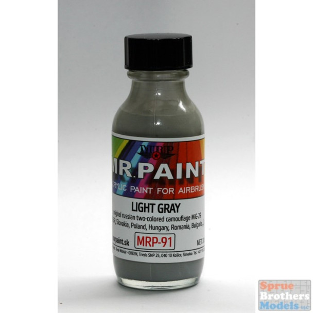 MRP091 MRP/Mr Paint - Light Grey Mig 29 two tone camo 30ml (for Airbrush only)