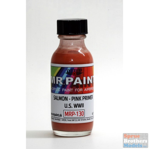 MRP130 MRP/Mr Paint - WW2 US Salmon-Pink Primer 30ml (for Airbrush only)