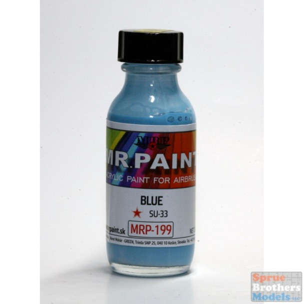 MRP199 MRP/Mr Paint - Blue Su-33 Russian AF 30ml  (for Airbrush only)