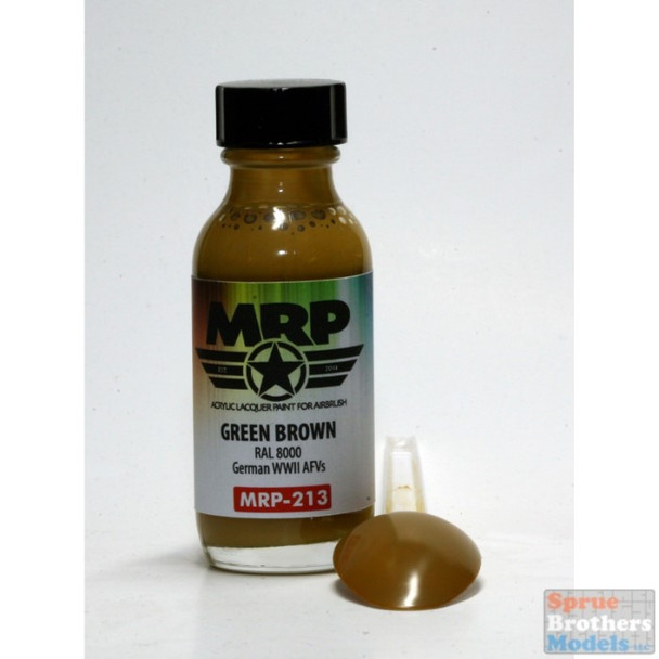 MRP213 MRP/Mr Paint - Green Brown RAL 8000 30ml (for Airbrush only)