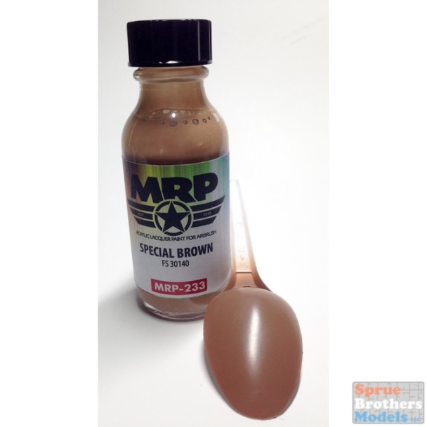 MRP233 MRP/Mr Paint - Special Brown FS 30140 30ml (for Airbrush only)