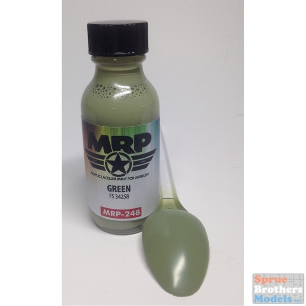 MRP248 MRP/Mr Paint - Green FS34258 30ml (for Airbrush only)