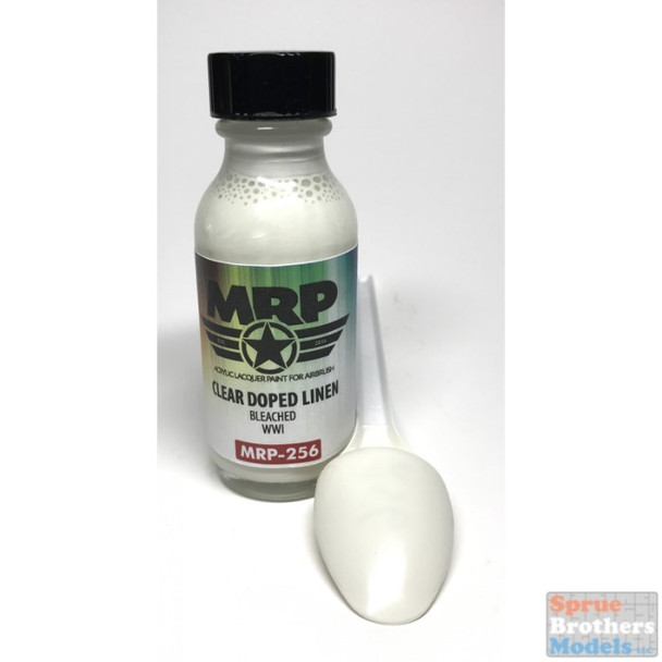 MRP256 MRP/Mr Paint -Clear Doped Linen - Bleached (WW1) 30ml (for Airbrush only)