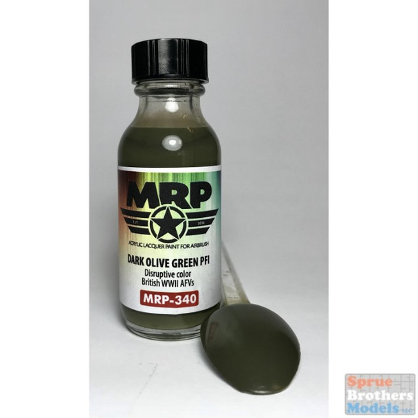 MRP340 MRP/Mr Paint - Olive Green PFI (British WW2 AFV) 30ml (for Airbrush only)