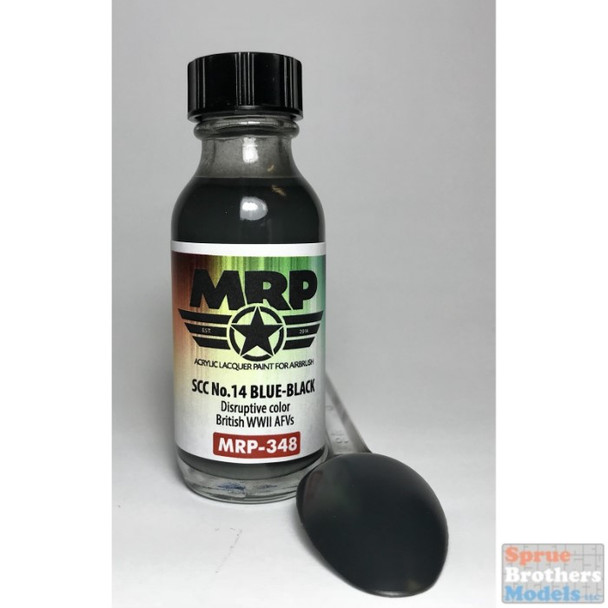 MRP348 MRP/Mr Paint - SCC No.14 Blue Black (British WW2 AFV) 30ml (for Airbrush only)