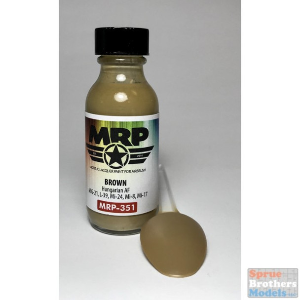 MRP351 MRP/Mr Paint - Brown (Hungarian AF) 30ml (for Airbrush only)
