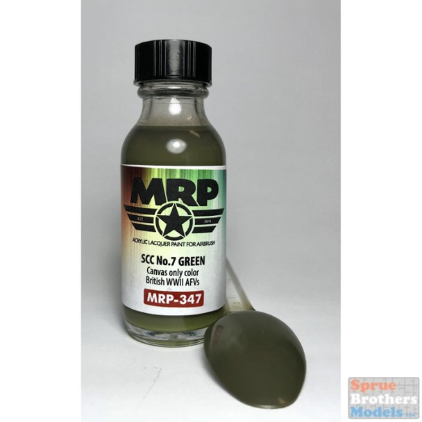 MRP347 MRP/Mr Paint - SCC No.7 Green (British WW2 AFV) 30ml (for Airbrush only)