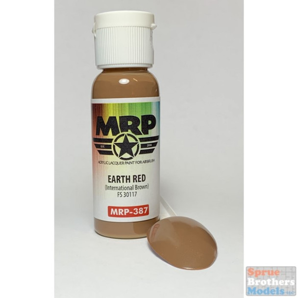 MRP387 MRP/Mr Paint - Earth Red/International Brown FS30117  30ml (for Airbrush only)