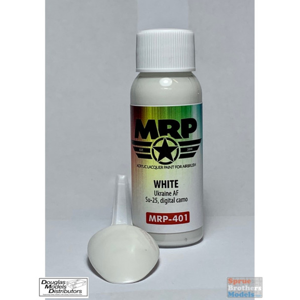 MRP401 MRP/Mr Paint - White [Ukraine AF Su-25 Digital Camo] 30ml (for Airbrush only)