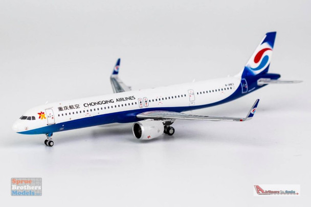 NGM13007 1:400 NG Model Chongqing Airlines Airbus A321neo Reg #B-30E3 (pre-painted/pre-built)