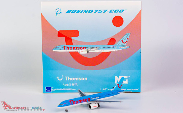 NGM53120 1:400 NG Model Thomson Boeing 757-200 Reg #G-BYAI (pre-painted/pre-built)