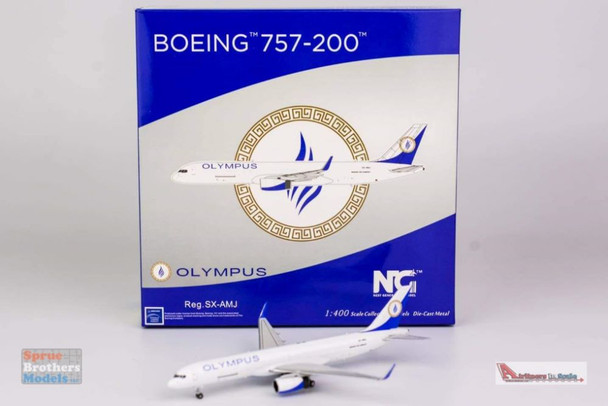 NGM53157 1:400 NG Model Olympus Airways B757-200BCF Reg #SX-AMJ (pre-painted/pre-built)