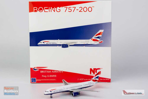 NGM53160 1:400 NG Model British Airways B757-200 Reg #G-BMRB (pre-painted/pre-built)