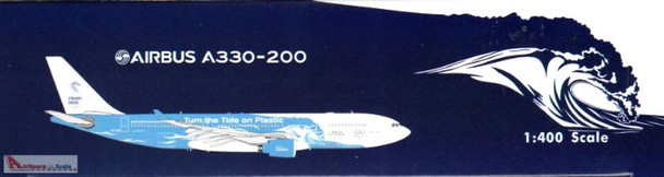 PHX04224 1:400 Phoenix Model Hifly Airbus A330-200 "Clean Seas" Reg #CS-8QW (pre-painted/pre-built)