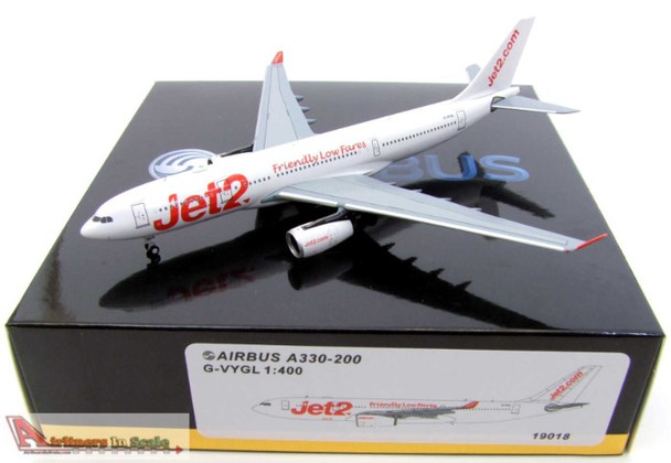 PND19018 1:400 PandaModel Jet2 Airbus A330-300 Reg #G-VYGL (pre-painted/pre-built)