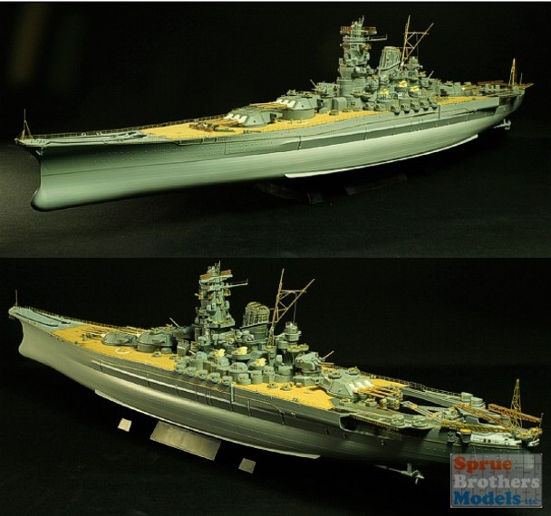 PONF35003 1:350 Pontos Model Detail Up Set - IJN Yamato 1945 (new tool TAM kit) #35003F1