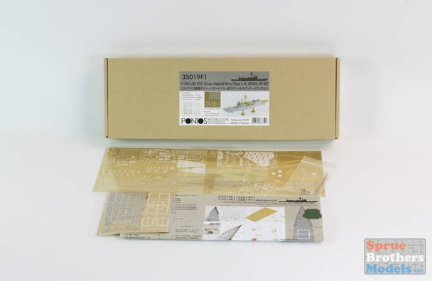 PONF35019 1:350 Pontos Model Detail Up Set - USS Oliver Hazard Perry Class FFG (ACA kit)