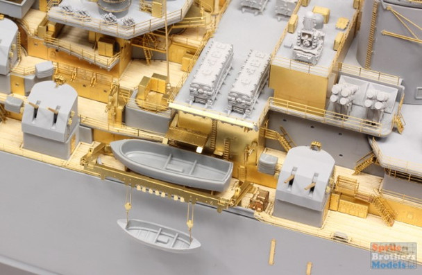 PONF37018 1:350 Pontos Model Advanced Detail Up Set - USS Missouri BB-63 Circa 1991 (TAM kit)