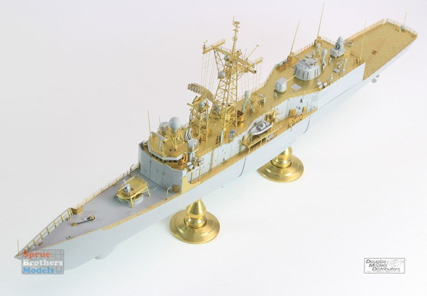 PONF38019 1:350 Pontos Model Detail Up Set - USS Oliver Hazard Perry Class FFG "Advanced" Set with Academy Kit