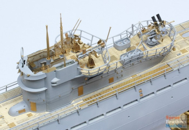PONF72002 1:72 Pontos Model Detail Up Set - U-Boat Type IX C (REV kit)