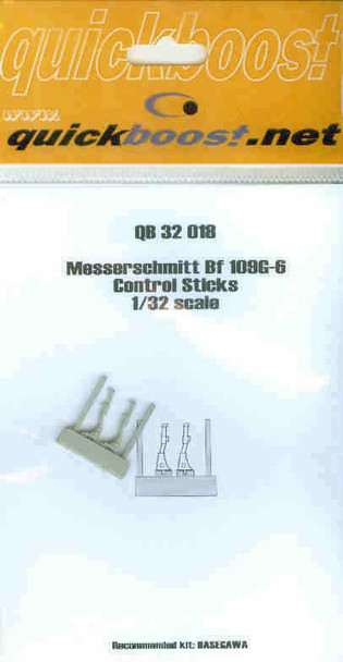 QBT32018 1:32 Quickboost Bf109G-6 Control Sticks (HAS kit) #32018