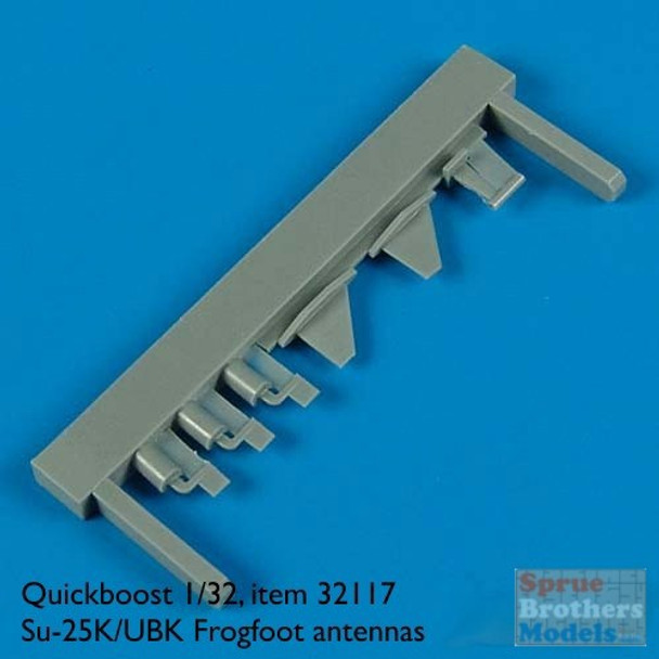 QBT32117 1:32 Quickboost Su-25K/UBK Frogfoot Antennas (TRP kit) #32117