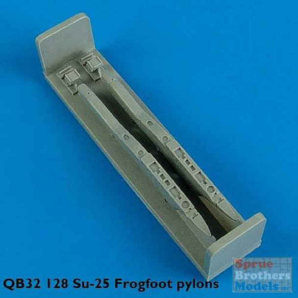 QBT32128 1:32 Quickboost Su-25 Frogfoot Pylons (TRP kit)