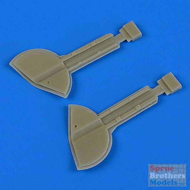 QBT32201 1:32 Quickboost Spitfire Mk.IXc Undercarriage Covers (REV kit)